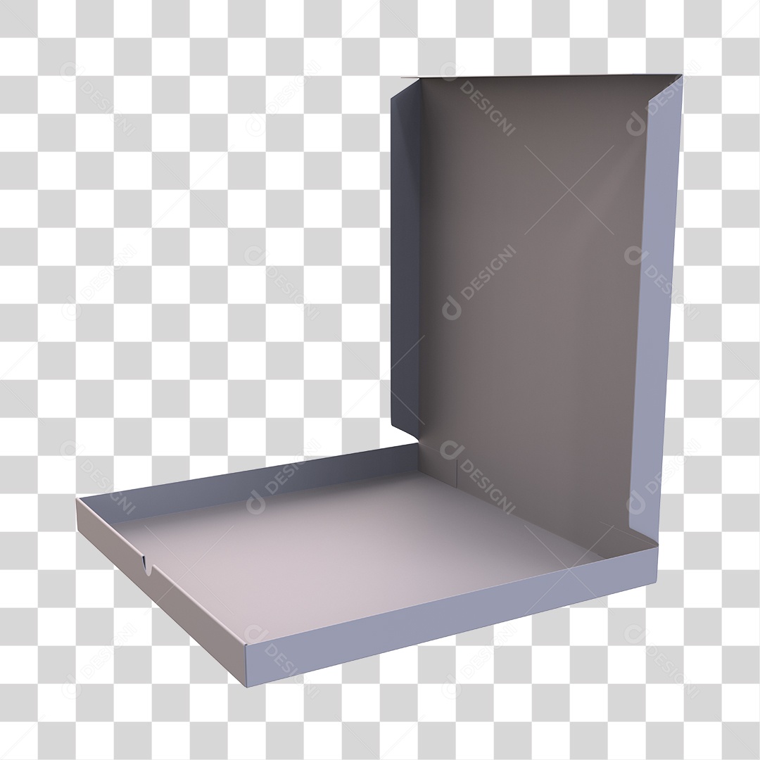 Caixa de Pizza PNG Transparente
