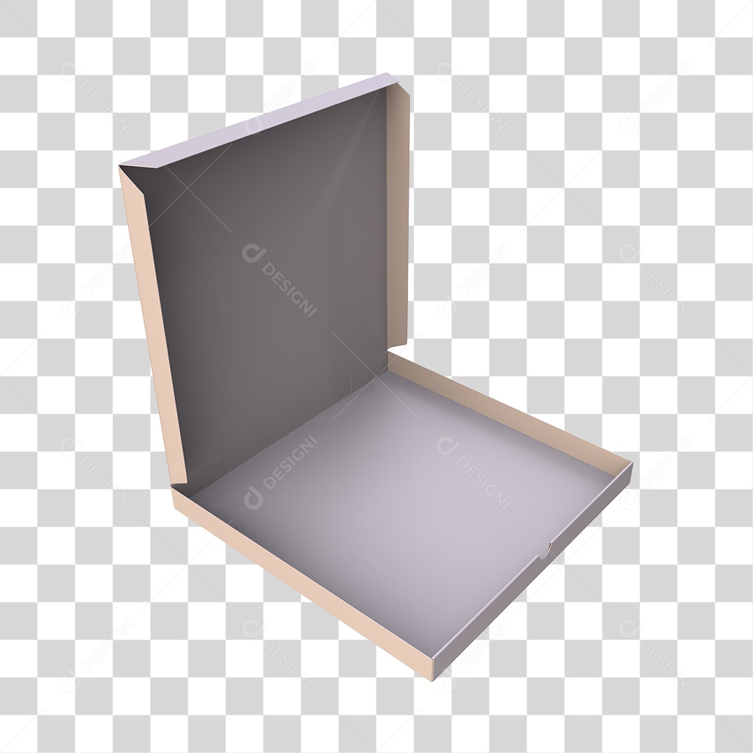 Caixa de Pizza PNG Transparente