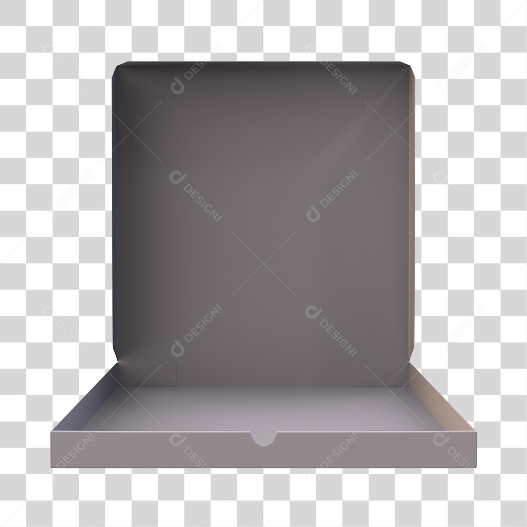 Caixa de Pizza PNG Transparente