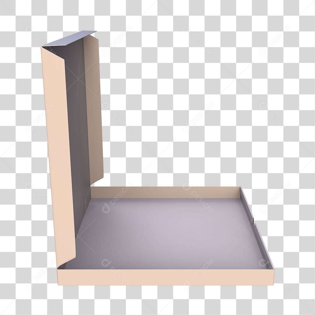 Caixa de Pizza PNG Transparente