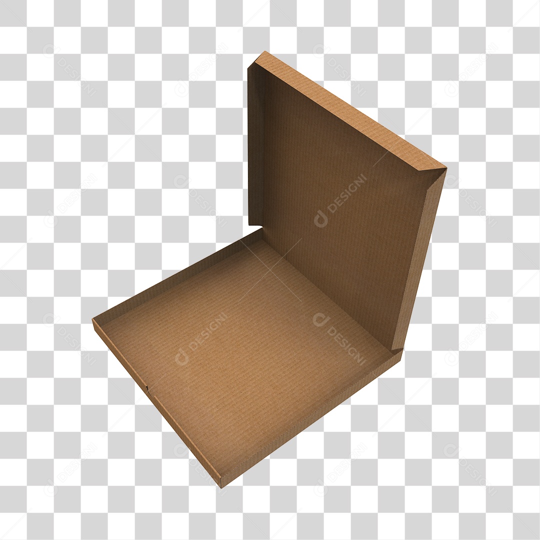Caixa de Pizza PNG Transparente