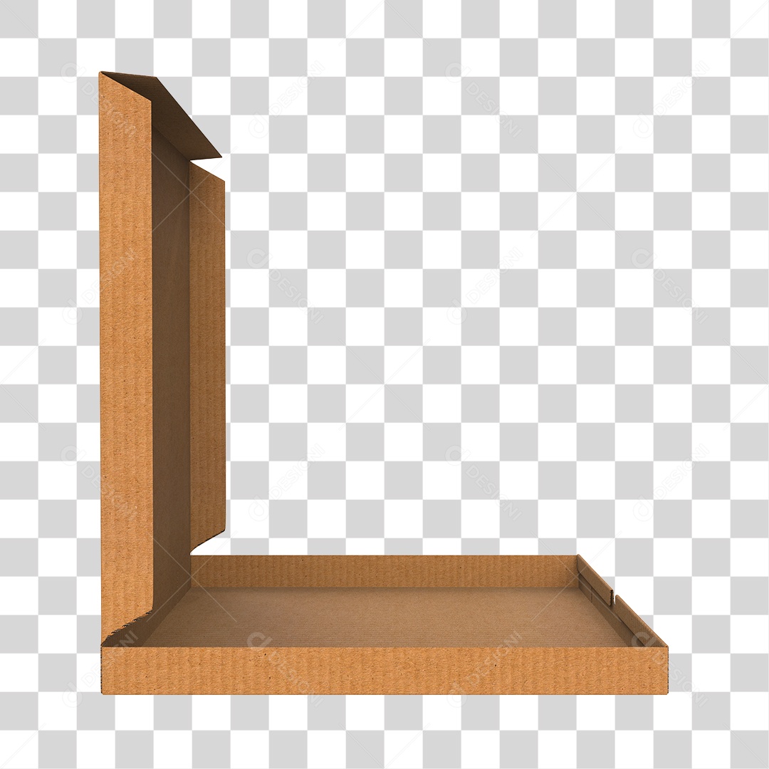 Caixa de Pizza PNG Transparente