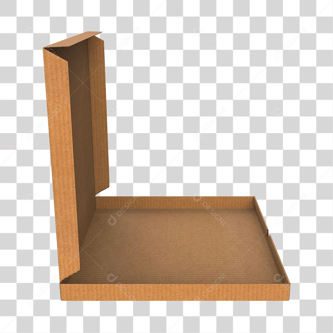 Caixa de Pizza PNG Transparente