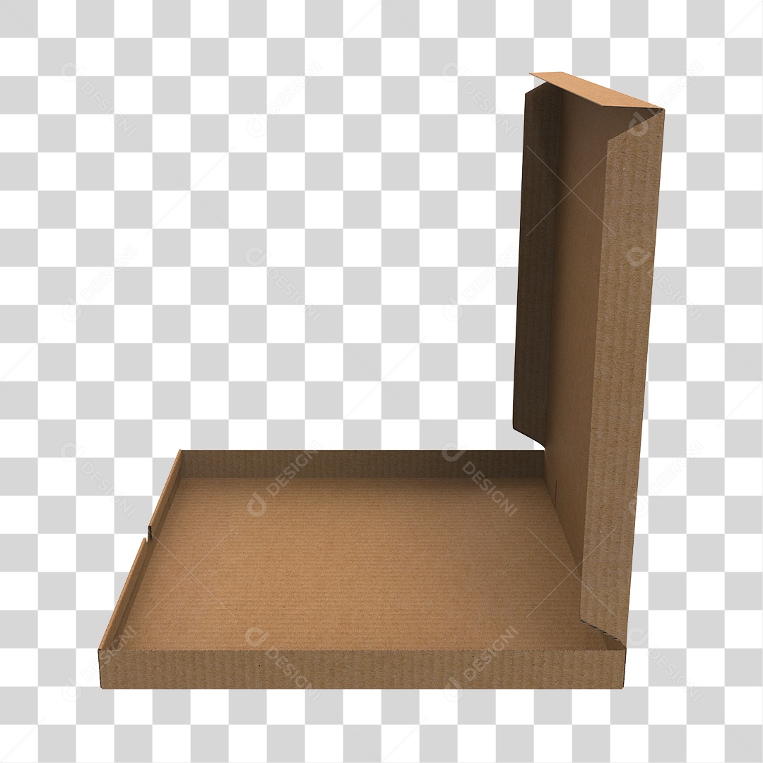 Caixa de Pizza PNG Transparente