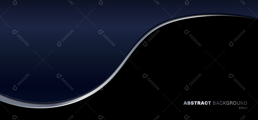 Cenário De Forma Abstrata Azul Vetor EPS