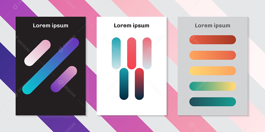 Desenhos De Formas Abstratas Vetor EPS