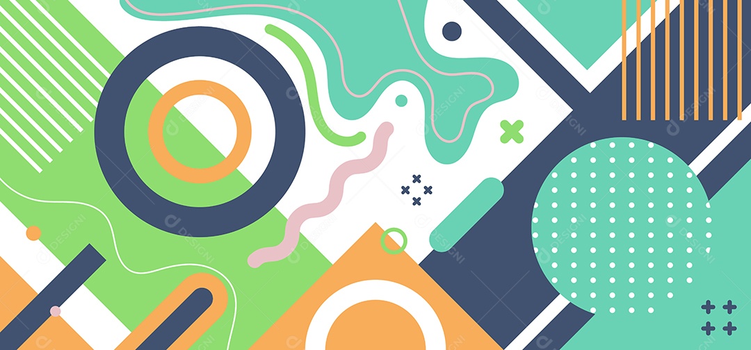 Cenário Abstrato Padrão Geométrico Minimalista Vetor EPS