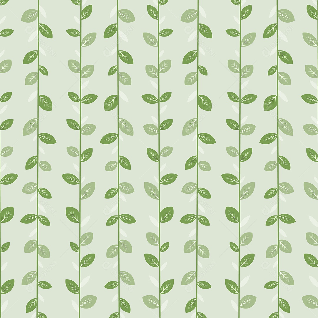 Textura De Galhos e Folhas Vetor EPS