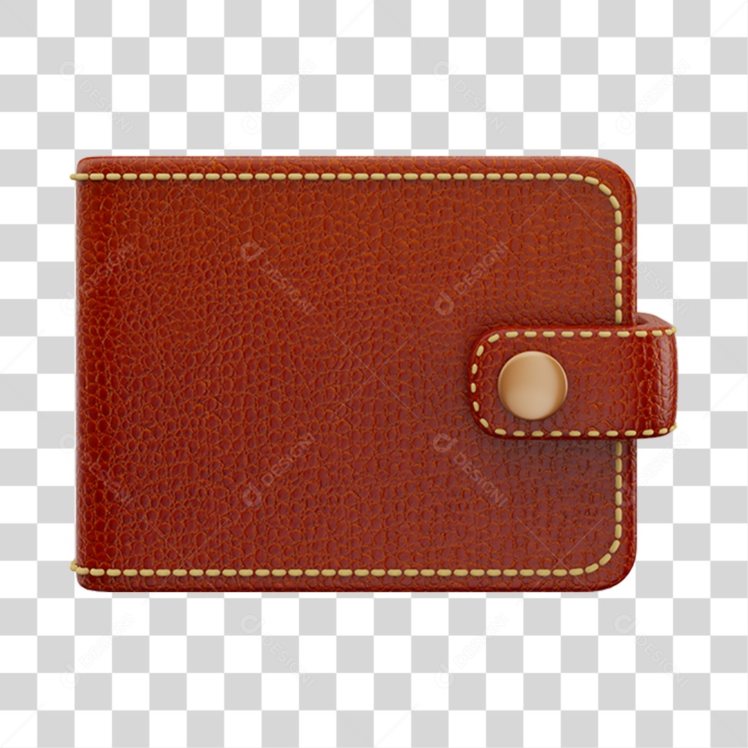 Carteira Couro PNG Transparente