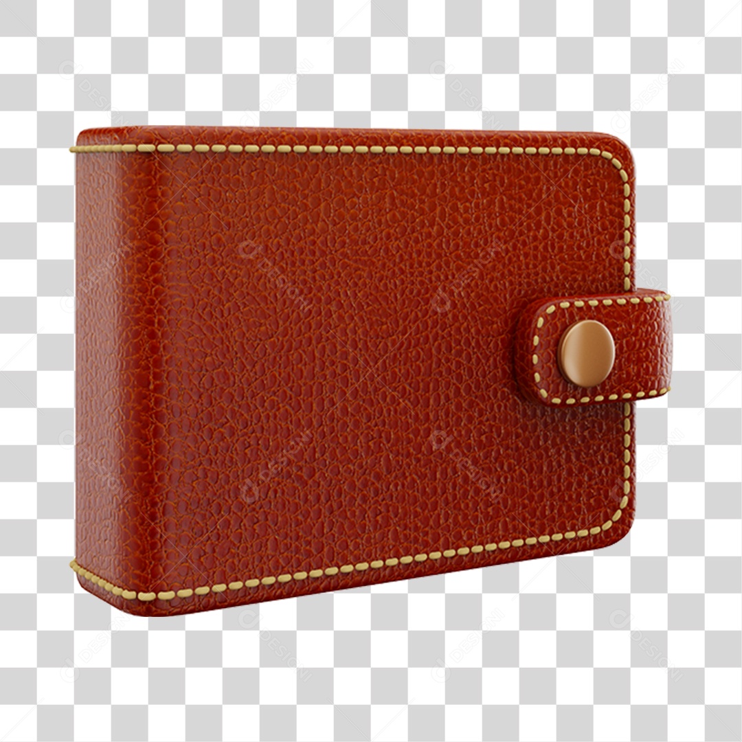 Carteira Couro PNG Transparente