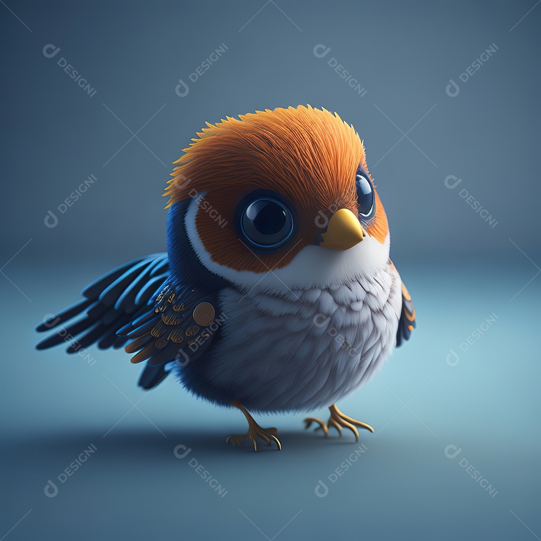 Imagem realista de passarinho