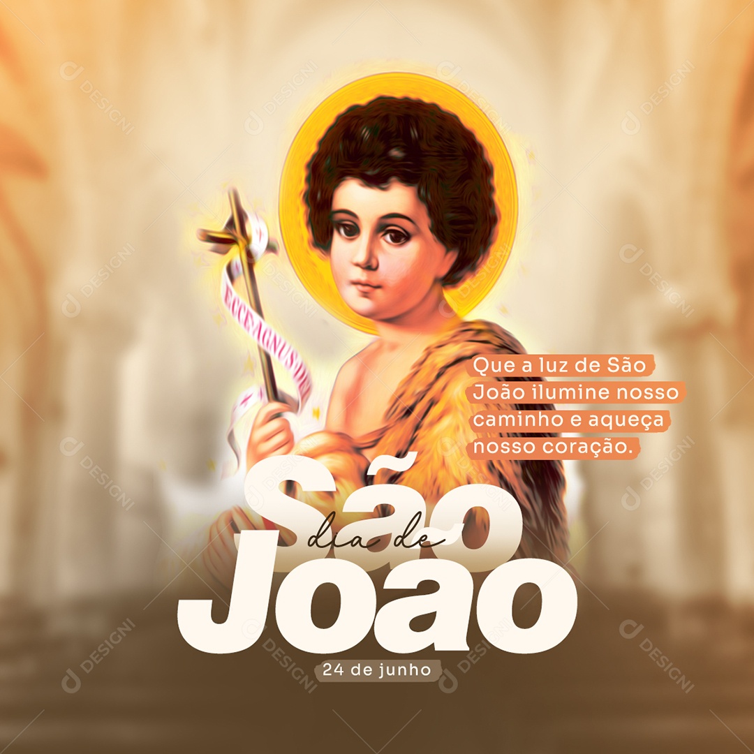 Social Media Dia De São João 24 de Junho PSD Editável