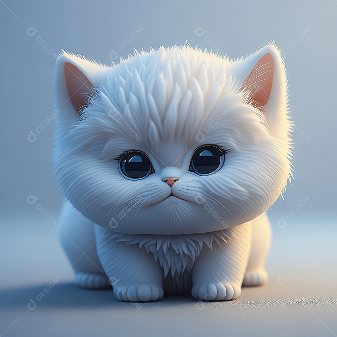 Realistic image of cat