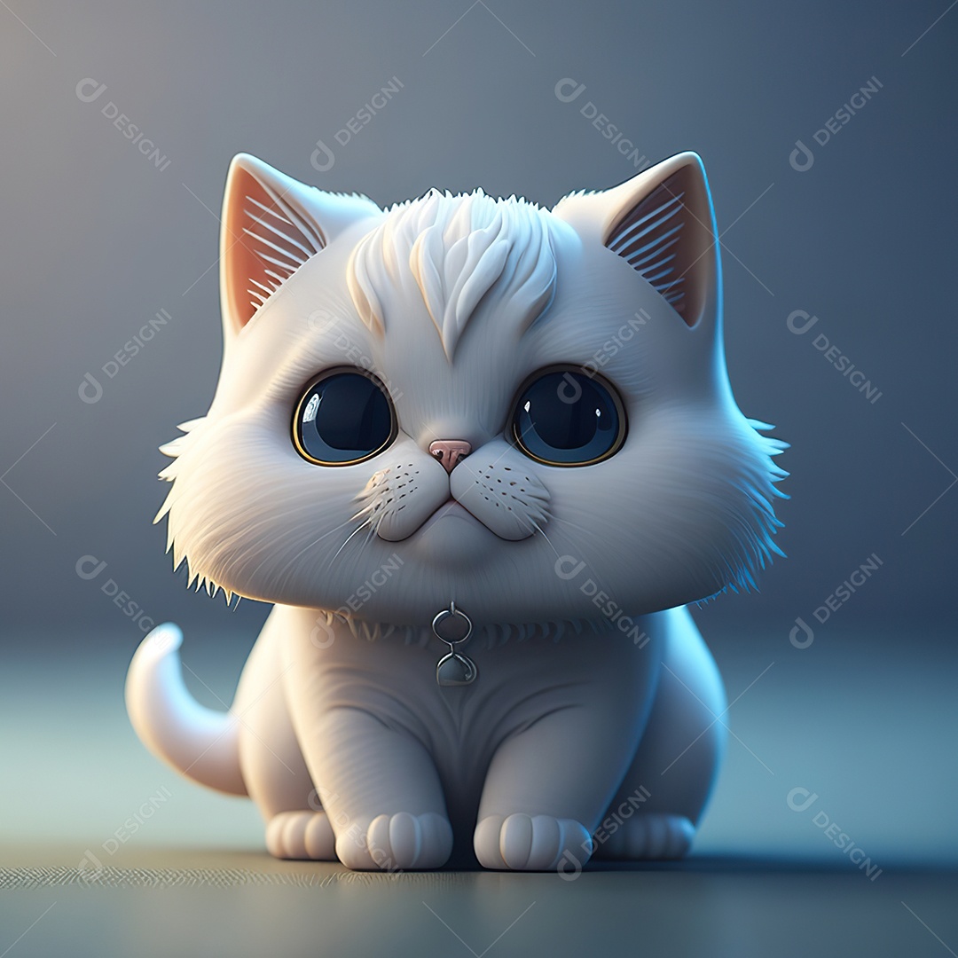 Realistic image of cat