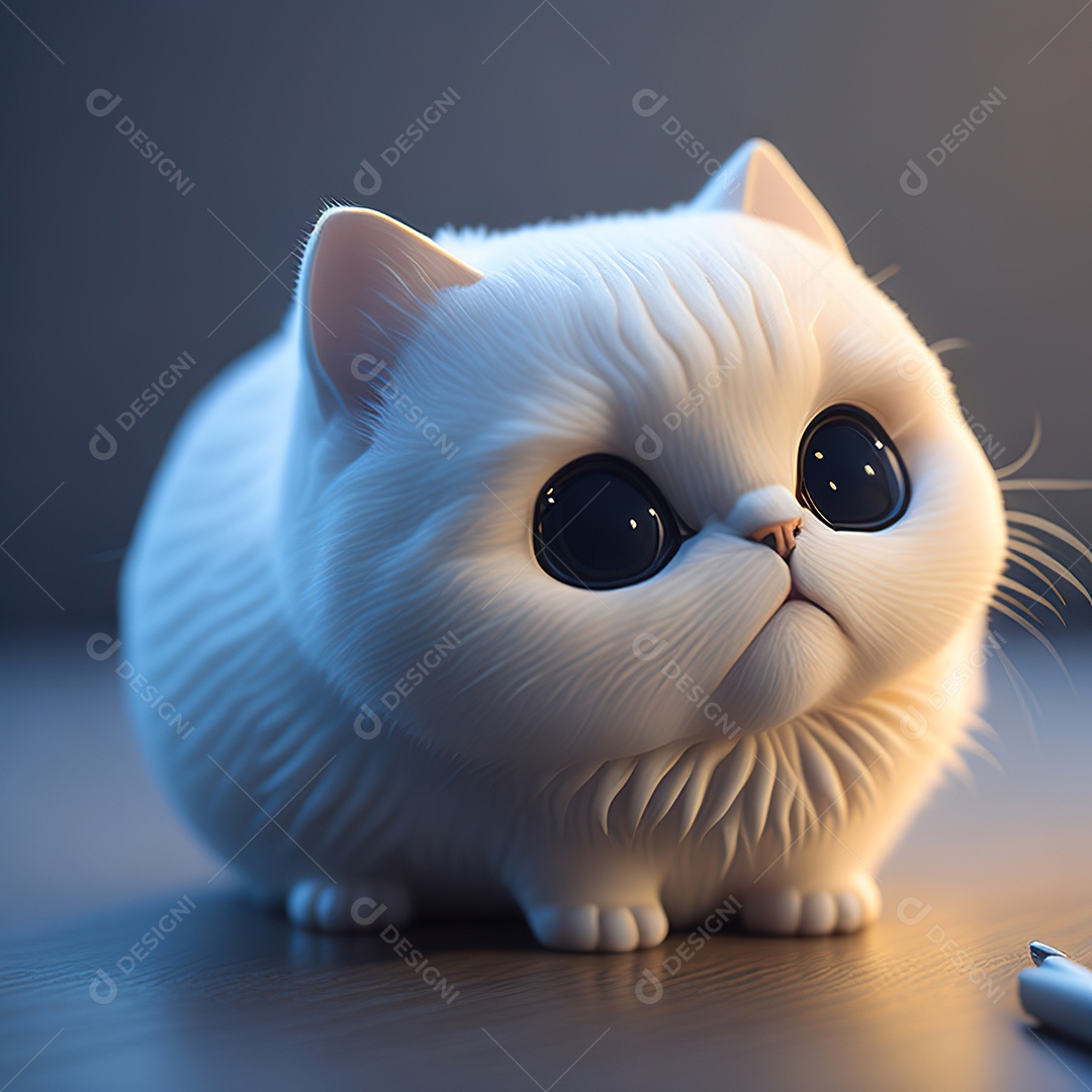 Realistic image of cat