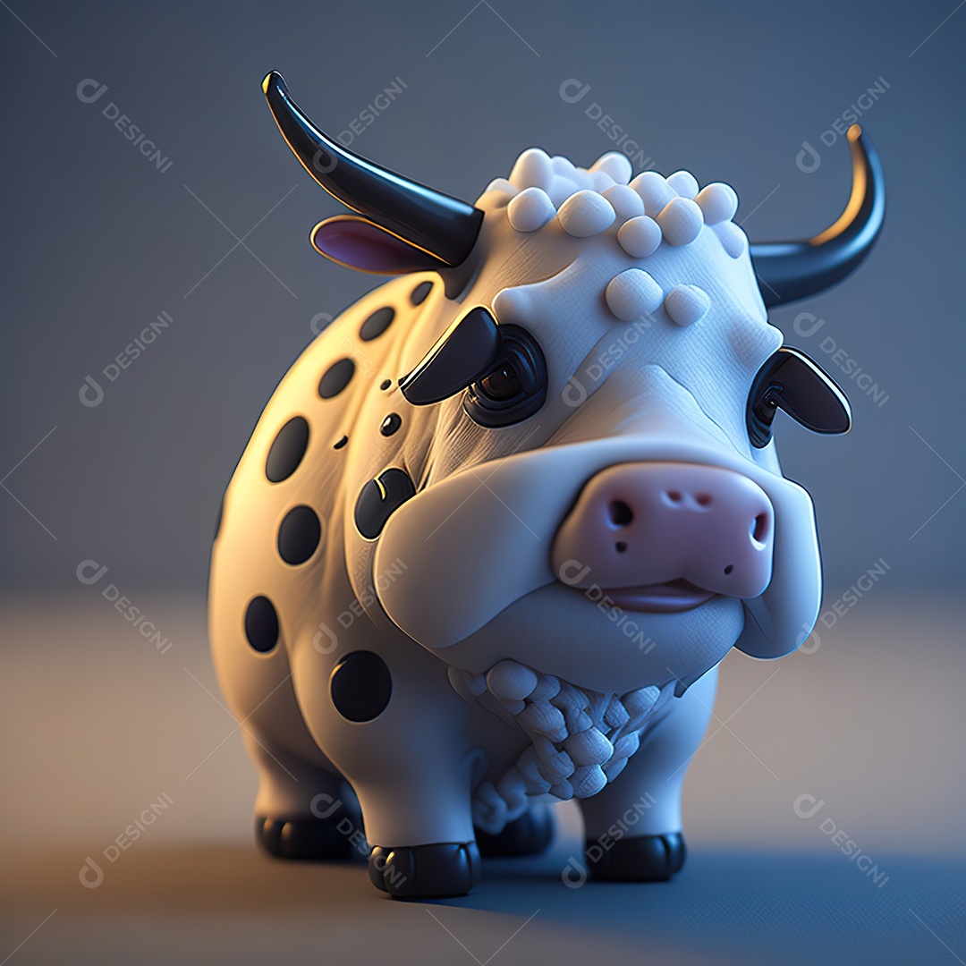 Imagem realista de vaca