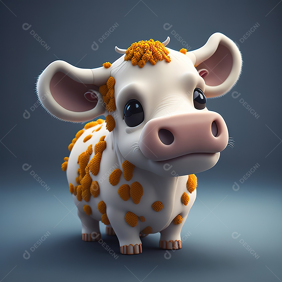 Imagem realista de vaca