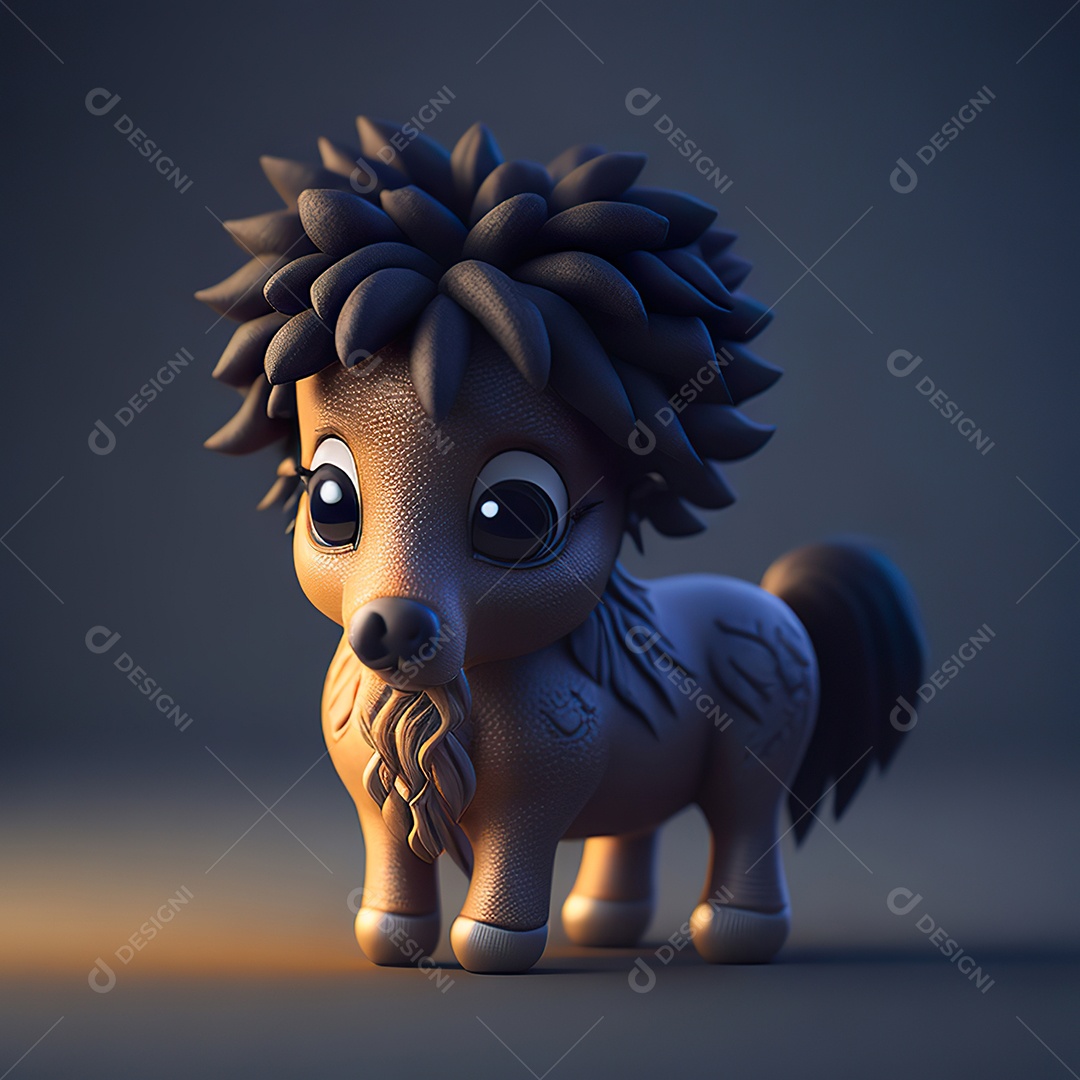 Imagem realista de cavalo