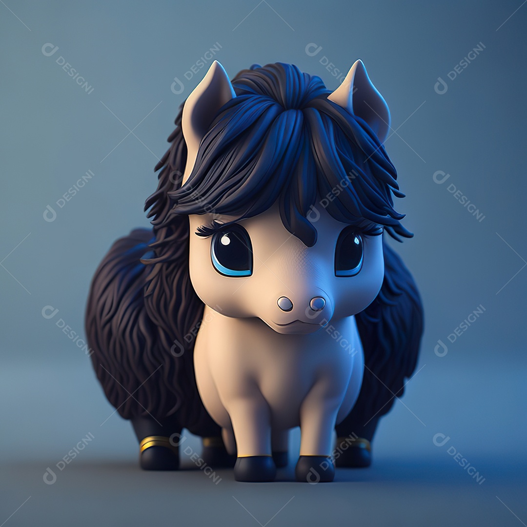 Imagem realista de cavalo