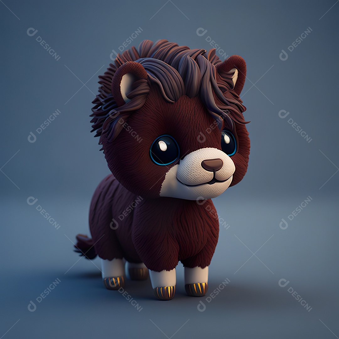 Imagem realista de cavalo