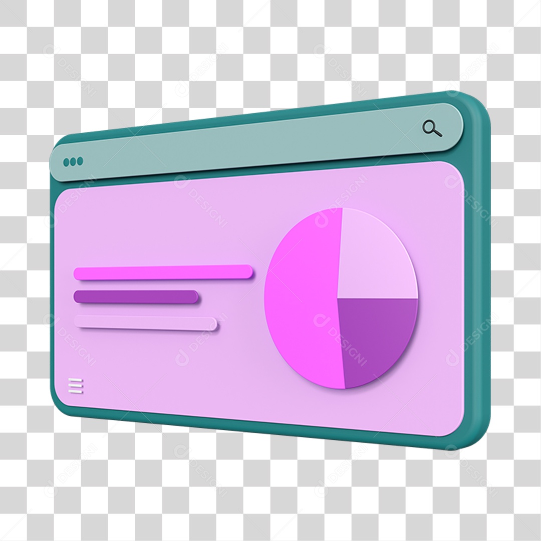 Tablet Com Gráficos PNG Transparente
