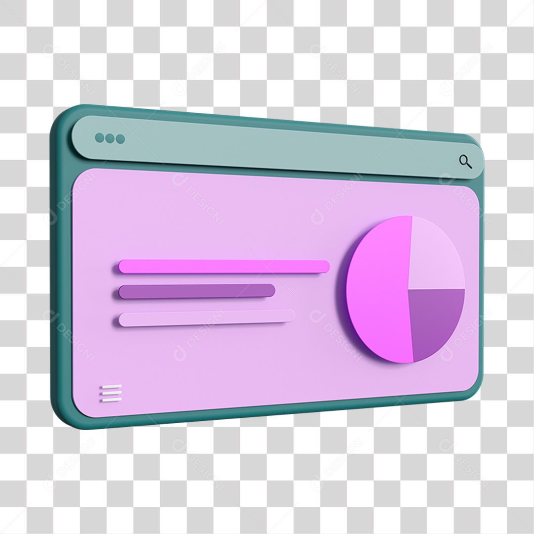 Tablet Com Gráficos PNG Transparente