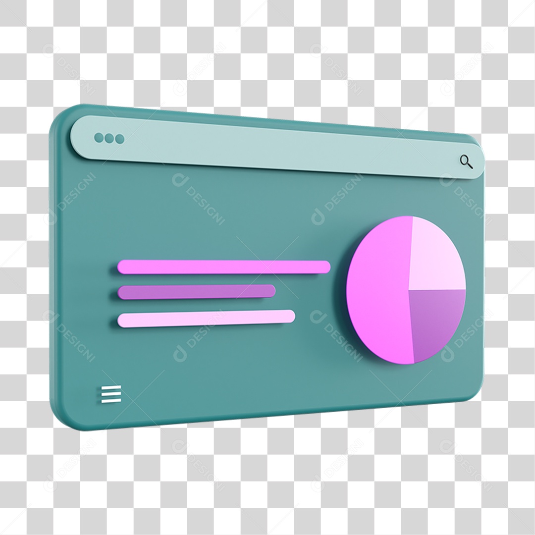 Tablet Com Gráficos PNG Transparente