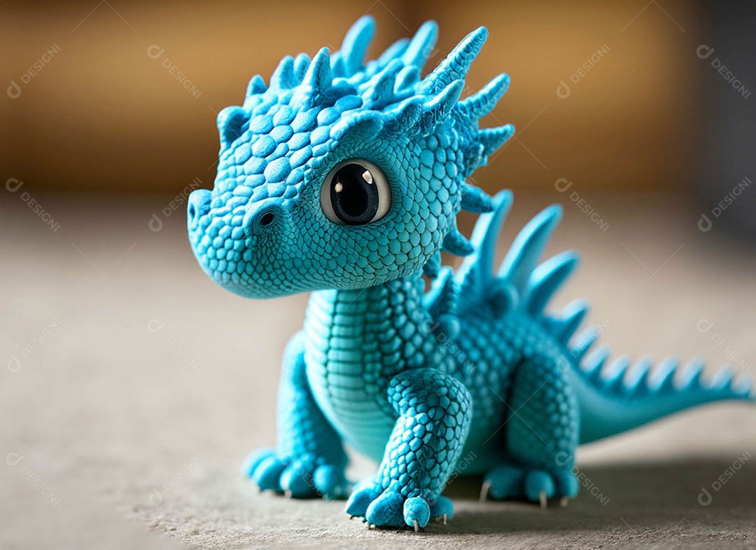 Ilustração de fantasia de dragão bonitinho