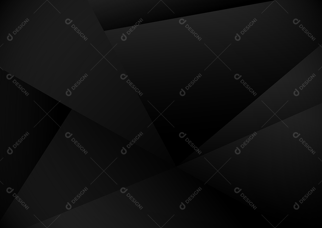 Background Preto Forma Geométrica Abstrata Vetor EPS