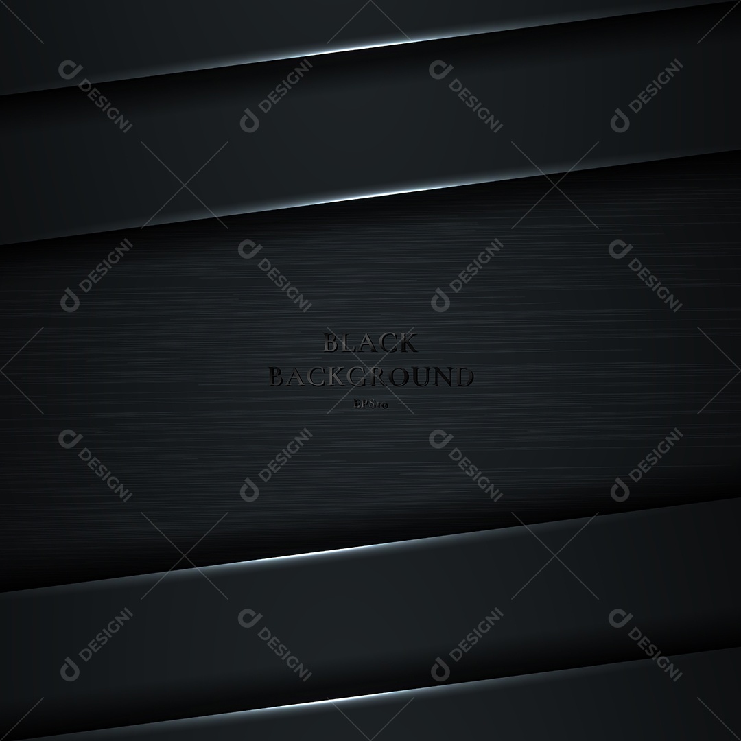 Background Preto Forma Abstrata Vetor EPS