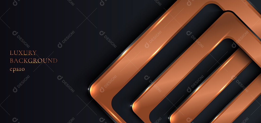 Background Preto Forma Abstrata Vetor EPS