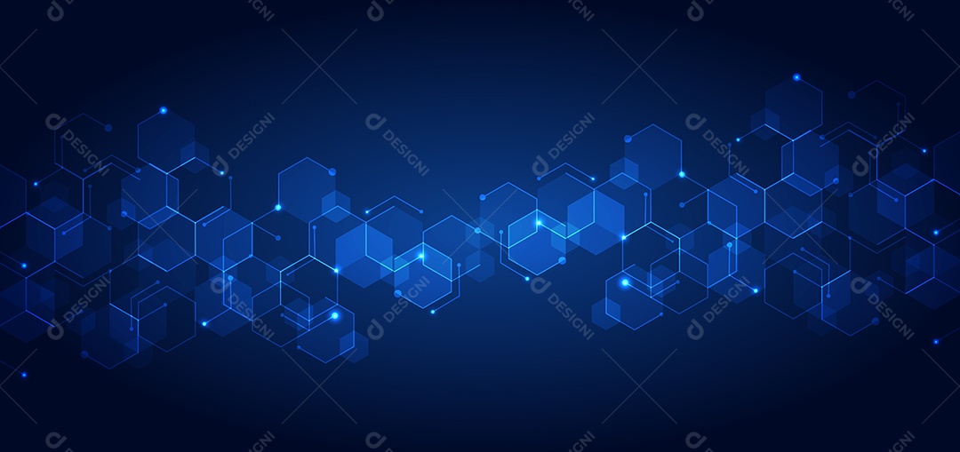 Background Azul Forma Abstrata Vetor EPS