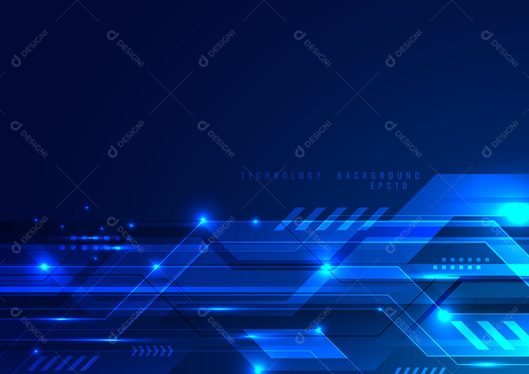 Background Futurista Forma Abstrata Vetor EPS