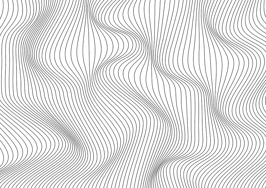 Background Linhas Curvas Na Forma Abstrata Vetor EPS