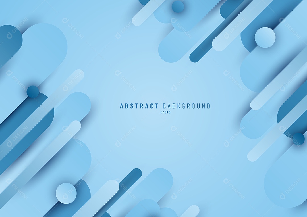 Background Círculos Geométricos  Na Forma Abstrata Vetor EPS