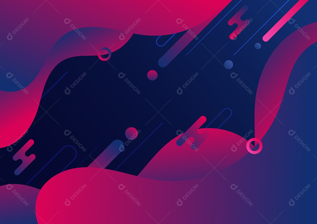 Background De Onda Na Forma Abstrata Vetor EPS