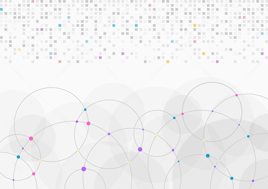 Textura Branco Cinza Claro Abstrato e Dígito de Círculo Vetor EPS