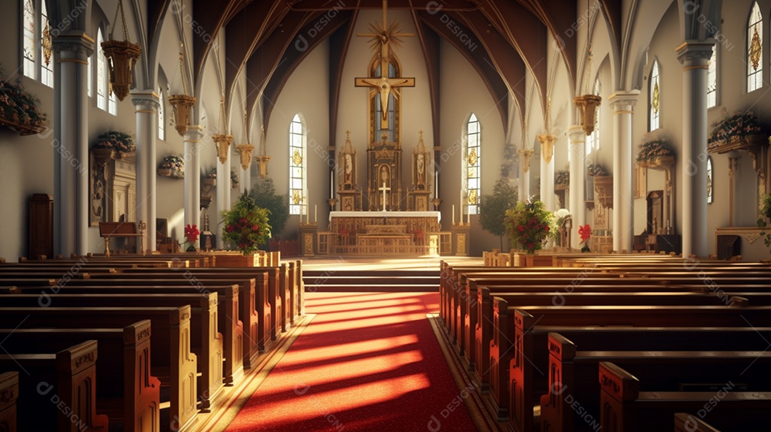 Edifício de uma igreja católica