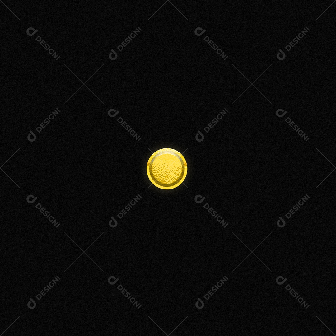 Efeito De Texto Ponto Final Símbolo Fonte De Ouro PSD Editável