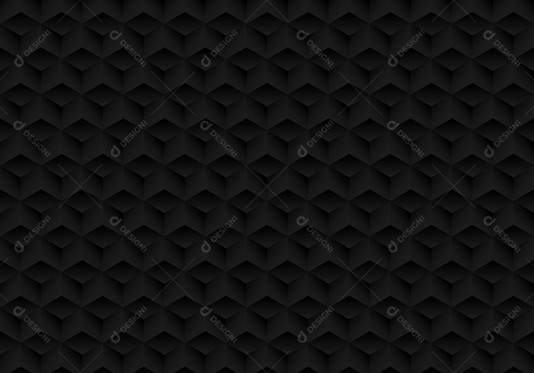 Background Na Cor Preta Formas Abstrata Vetor EPS