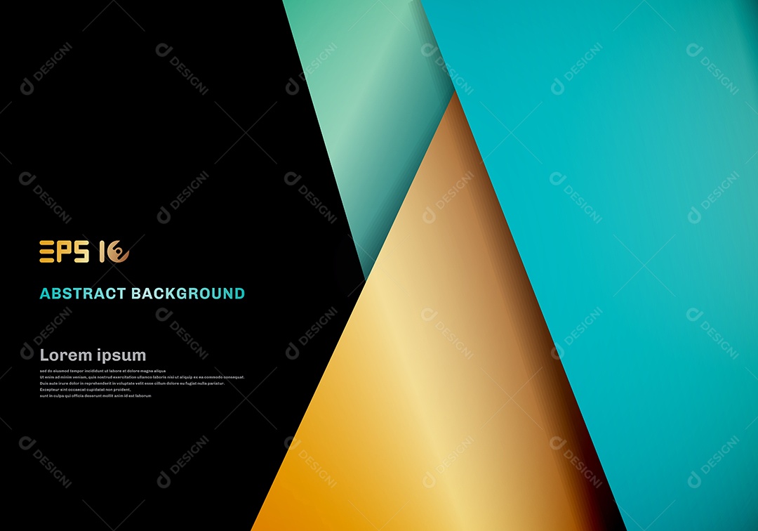 Background Preto Abstrato Geométricos Vetor EPS