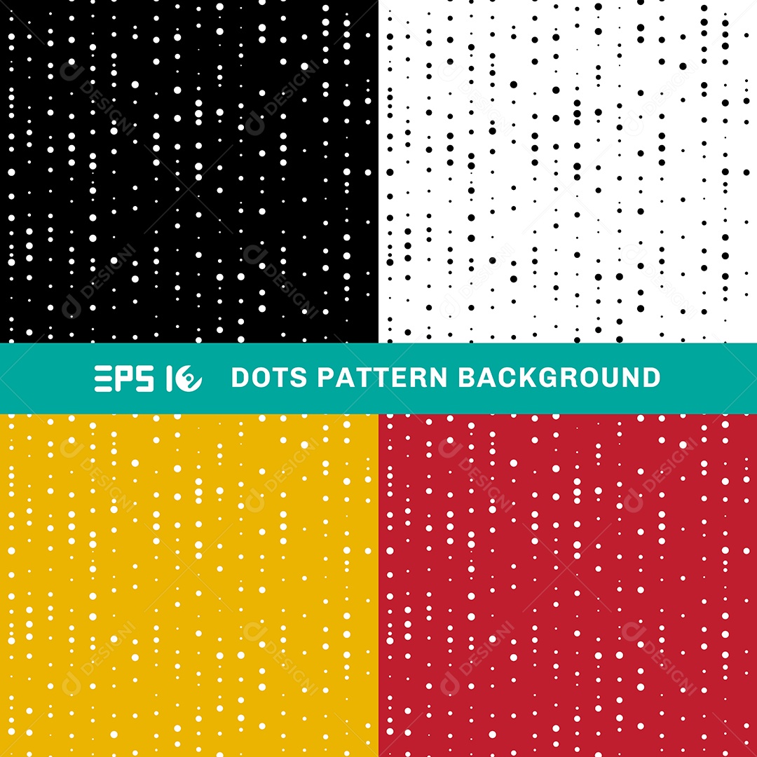 Conjunto de Círculos Geométricos Abstrato Vetor EPS