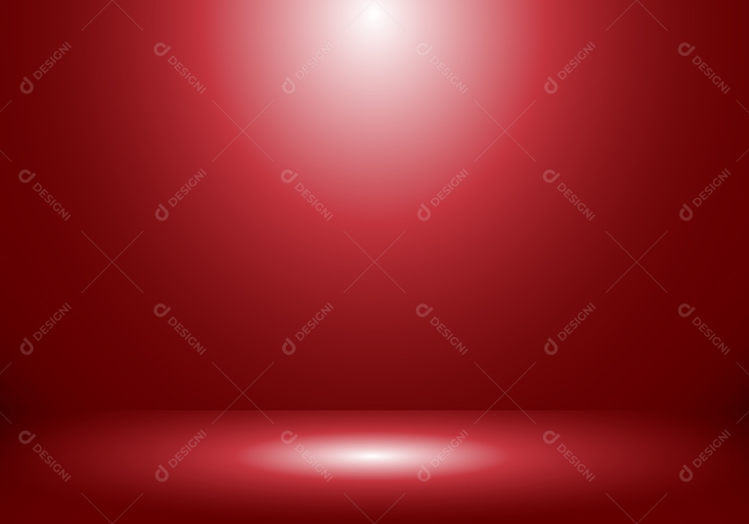 Background Vermelho Com Holofotes Abstrato Vetor EPS