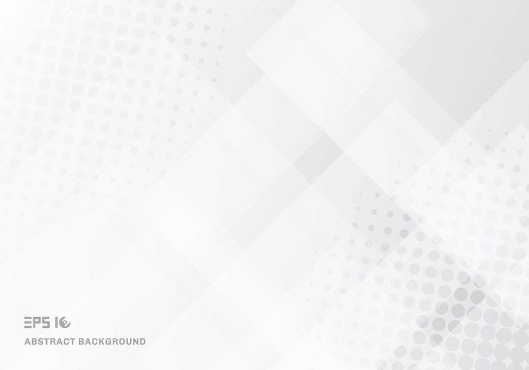 Background Branco Formas Geométricas Abstrata Vetor EPS