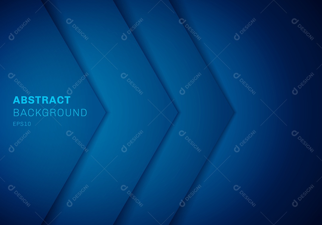 Background Azul Formas Abstrata Vetor EPS