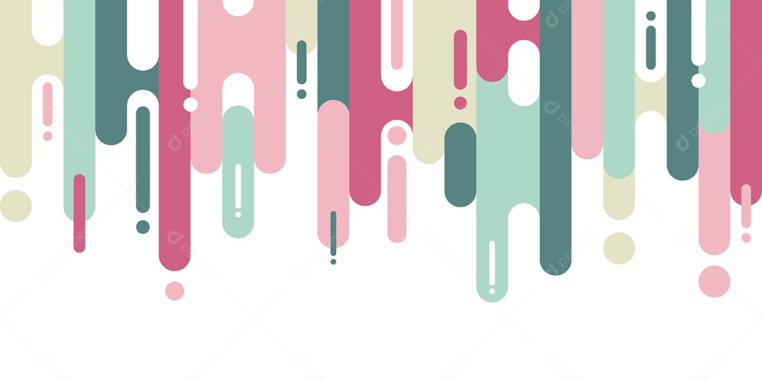 Background Linhas Arredondadas Formas Abstrata Vetor EPS