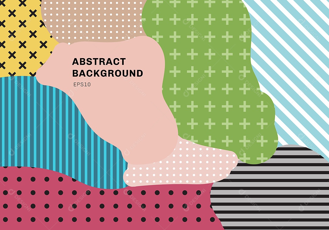 Background Respingos De Tinta Abstrata Vetor EPS