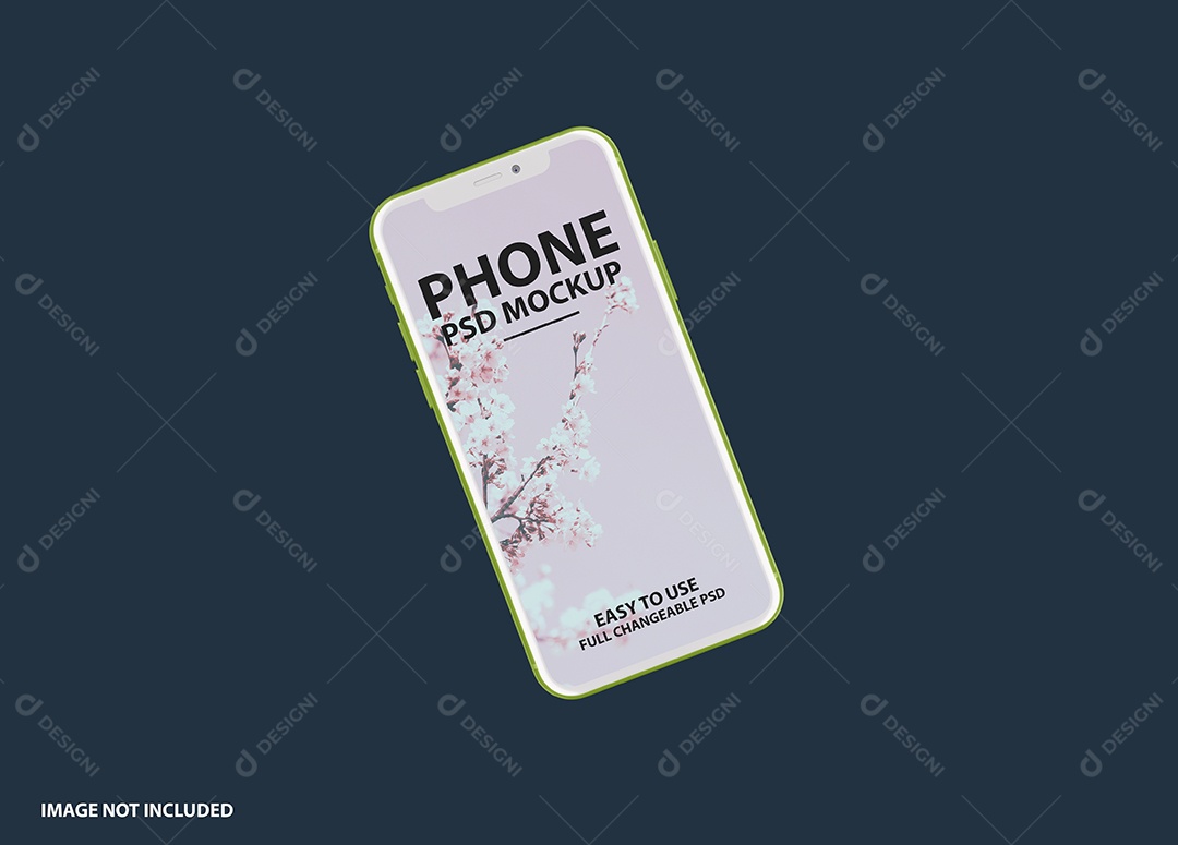 Mockup Phone Logotipo PSD Editável
