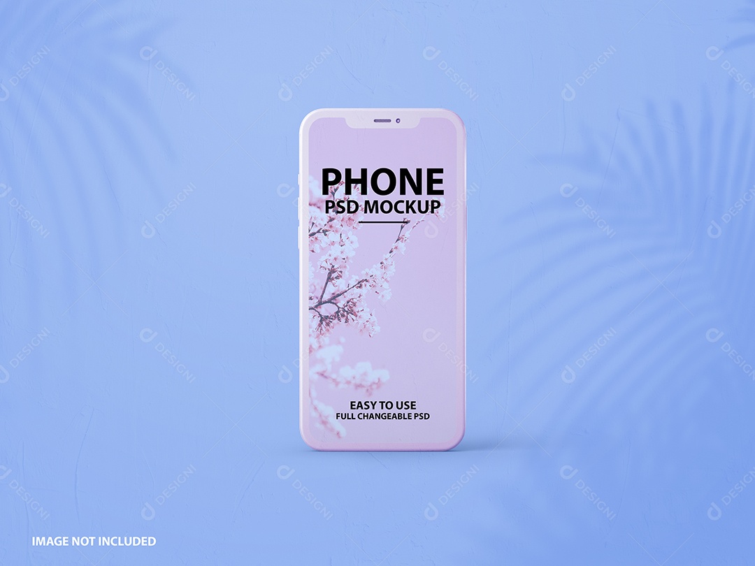 Mockup Phone Logotipo PSD Editável