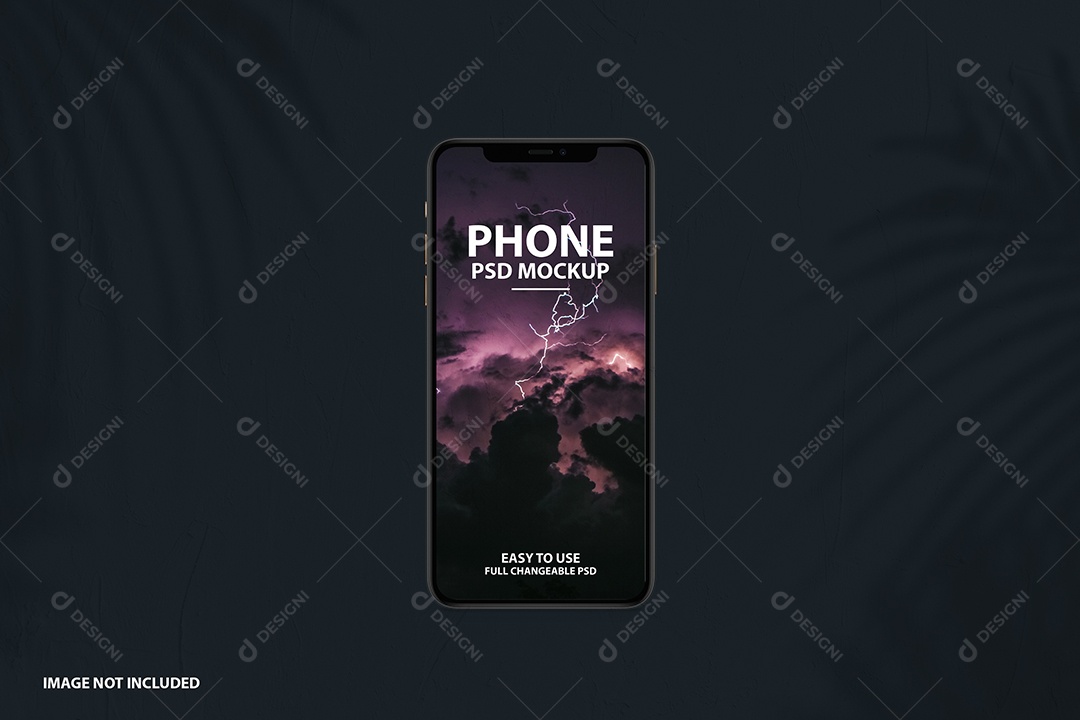 Mockup Phone Logotipo PSD Editável